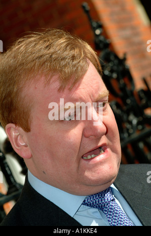 Ehemaliger liberaler Demokrat Führer Charles Kennedy MP (1959 – 2015), London, 17. März 2005. Stockfoto