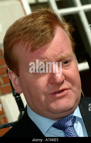 Ehemaliger liberaler Demokrat Führer Charles Kennedy MP (1959 – 2015), London, 17. März 2005. Stockfoto