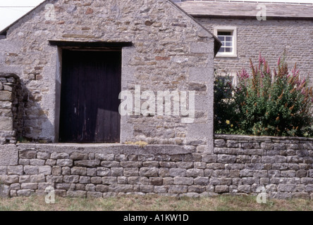 Alter Bauernhof in North Yorkshire Stockfoto