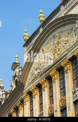 La Maison des Ducs de Brabant, Grand Place, Brüssel, Belgien Stockfoto