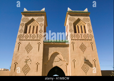 Hotel Kasbah Asmaa, Midelt, mittlerer Atlas, Marokko Stockfoto