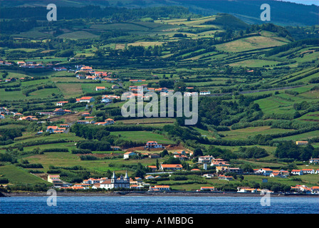 Praia Almoxarife, Insel Faial, Azoren, Portugal Stockfoto