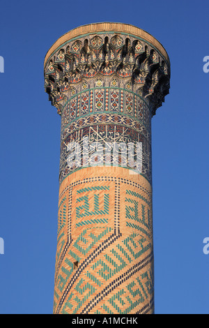 Der Gur Emir Mausoleum (Grabstätte des Timur Tamerlane), Samarkand, Usbekistan Stockfoto