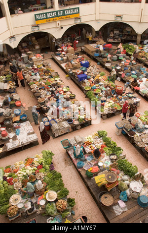 Zentralmarkt Kota Bahru Malaysia Stockfoto