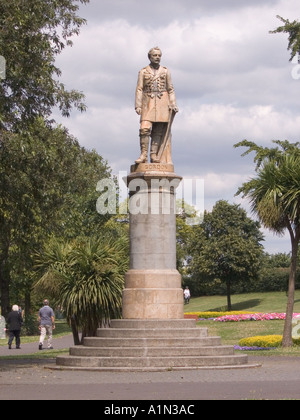 Statue des CHARLES GEORGE GORDON 1833-1885 in Gravesend Kent UK Stockfoto