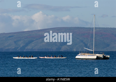 Ausleger in Maui, Hawaii Stockfoto