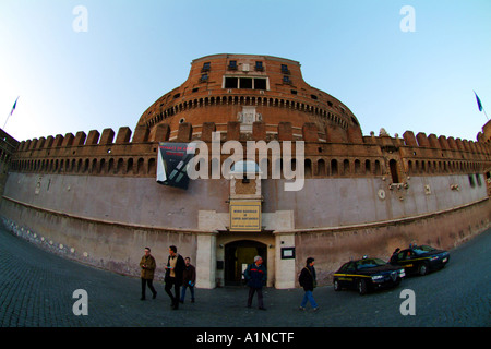 Castel Sant' Angelo Vaticano Lungotevere Orte Destinationen Rom Roma römische Italien italienische Italia Italiano Reisen Tourismus co Stockfoto