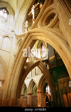 Kathedrale von Wells, Somerset, England Stockfoto