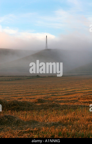 Die Lansdowne Monument Cherill, Wiltshire, England Stockfoto