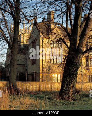 Das Grove-Gebäude von Christus Kirche Wiese Merton College in Oxford Stockfoto