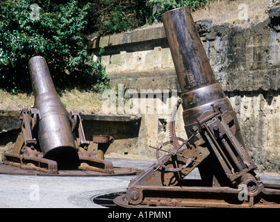 Spanische Pistole, Corregidor, Philippinen Stockfoto