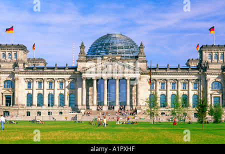 Deutschen Bundestag Reichstag, Berlin, Deutschland Stockfoto