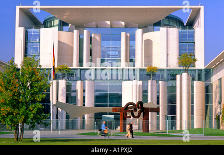 Hauptsitz der deutschen Kanzlerin Berlin Deutschland Stockfoto