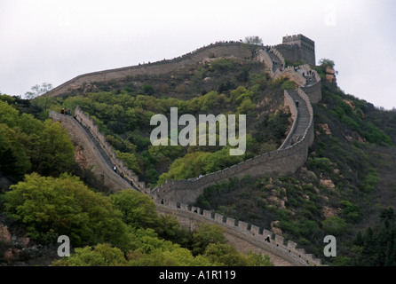 Great Wall North Pass Juyongguan Badaling UNESCO Welt Erbe Website Beijing Peking China chinesische asiatische asiatische Asia Stockfoto