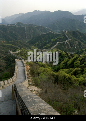 Great Wall North Pass Juyongguan Badaling UNESCO Welt Erbe Website Beijing Peking China chinesische asiatische asiatische Asia Stockfoto