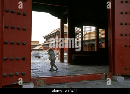 Verbotene Stadt Kaiserpalast UNESCO Welt Erbe Website Beijing Peking China chinesische asiatische asiatische Asia Stockfoto