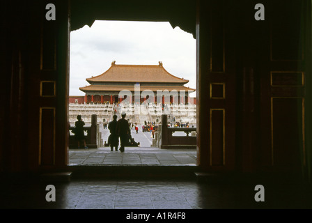 Hall der obersten Harmonie verboten Stadt Kaiserpalast UNESCO World Heritage Website Beijing Peking China asiatische Asia Stockfoto