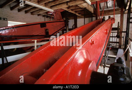 Kennet Avon Canal Crofton Pumping Station großes Bedwyn Wiltshire England Beam Motor Dampfkraft angetrieben Stockfoto