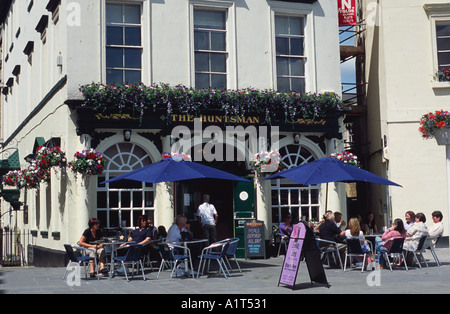 Huntsman Pub Bath Spa, Somerset, Großbritannien Stockfoto