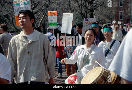 Krieg Proteste Washington D C Stockfoto