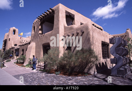 Museum of Fine Arts Santa Fe New Mexico USA Stockfoto