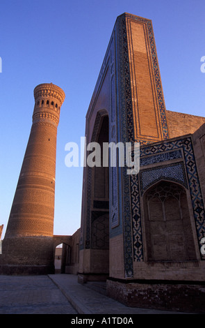 Kalon Moschee und Minarett Buchara Usbekistan Stockfoto