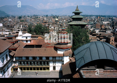 Königspalast Hanuman Dhoka Altstadt von Kathmandu-nepal Stockfoto