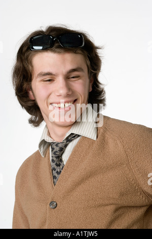 Porträt kaukasischen Mann Stockfoto