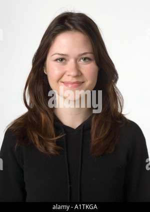 Porträt Frau kaukasischen Stockfoto