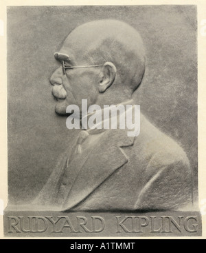 Joseph Rudyard Kipling, 1865 - 1936. Britischer Autor. Stockfoto