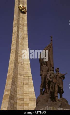 Sowjetische Denkmal in Addis Abeba, Äthiopien Stockfoto