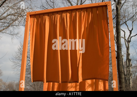 Nahaufnahme des Gates Central Park New York Stockfoto