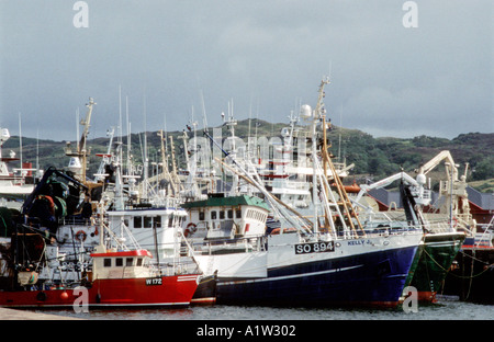 Fischerei Hafen Killybegs Co Donegal Ireland Stockfoto