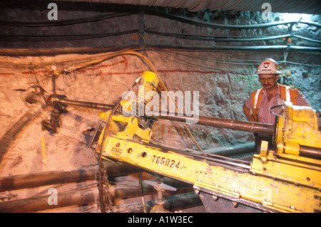 Yucca Mountain Nevada vorgeschlagenen Lagerplatz für nukleare Abfälle Stockfoto