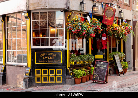 Green Dragon Tavern "Nordende" von Boston Massachusetts, USA Stockfoto