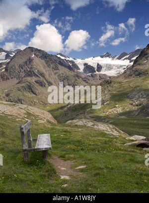 Dosegu Gletscher, Gavia Pass, Nationalpark Stilfser Joch, norditalienischen Alpen Stockfoto