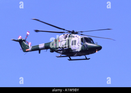 Westland Lynx AH7 von 655 Squadron, 7 Regiment Army Air Corps auf dem Display an Fairford RIAT betrieben. Stockfoto