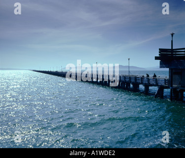 Pier und der Park in Berkely, Kalifornien Stockfoto