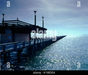 Pier und der Park in Berkely, Kalifornien Stockfoto