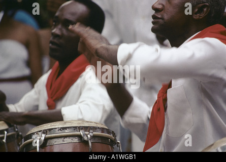 RUMBA TÄNZER IN HAVANNA KUBA Stockfoto