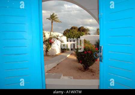 Sidi Slim Hotel in Midoun Stadt auf der Insel Djerba in Tunesien Stockfoto