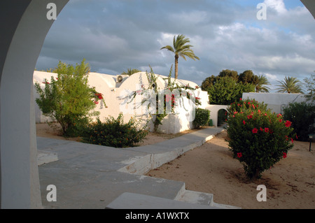 Sidi Slim Hotel in Midoun Stadt auf der Insel Djerba in Tunesien Stockfoto