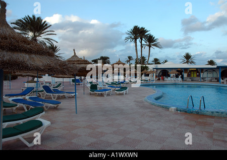 Sidi Slim Hotel in Midoun Stadt auf der Insel Djerba in Tunesien Stockfoto