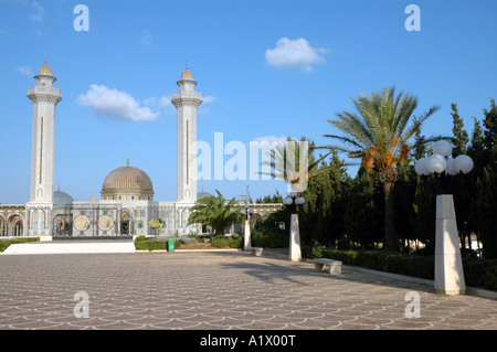 Mausoleum des ersten tunesischen Präsidenten der Republik Tunesien Habib Bourguiba und seiner Familie in Monastir, Tunesien Stockfoto