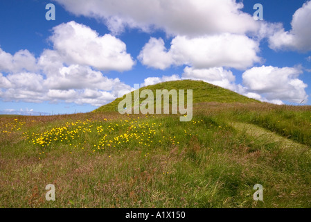 dh kann ORKNEY prähistorischen neolithischen Grabhügel Kammergrab Stockfoto