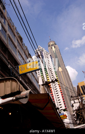 Baiyoke Tower Bangkok Thailand Thailands s höchste Gebäude Stockfoto