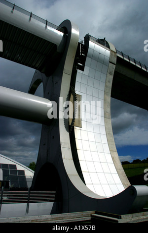 Detail von Falkirk Wheel Boot heben Schottland Stockfoto