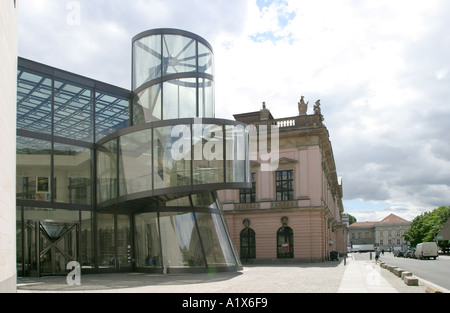 Deutschen historischen Museums DHM und Erweiterung von Ieoh Ming Pei im in Berlin Deutschland Stockfoto