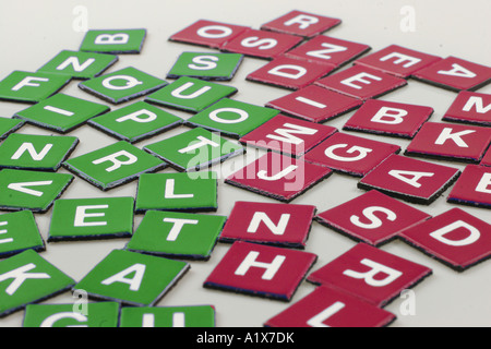 Scrabble Stockfoto
