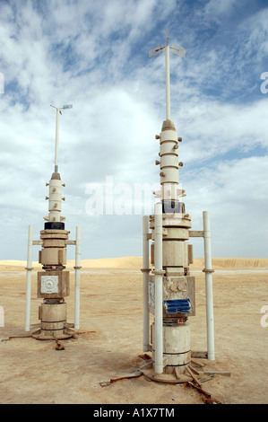 Reste von George Lucas Star Wars Film-set auf Wüste Sahara in Tunesien Stockfoto